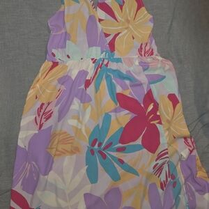 Floral Womens Maxi Sundress - Multicolor